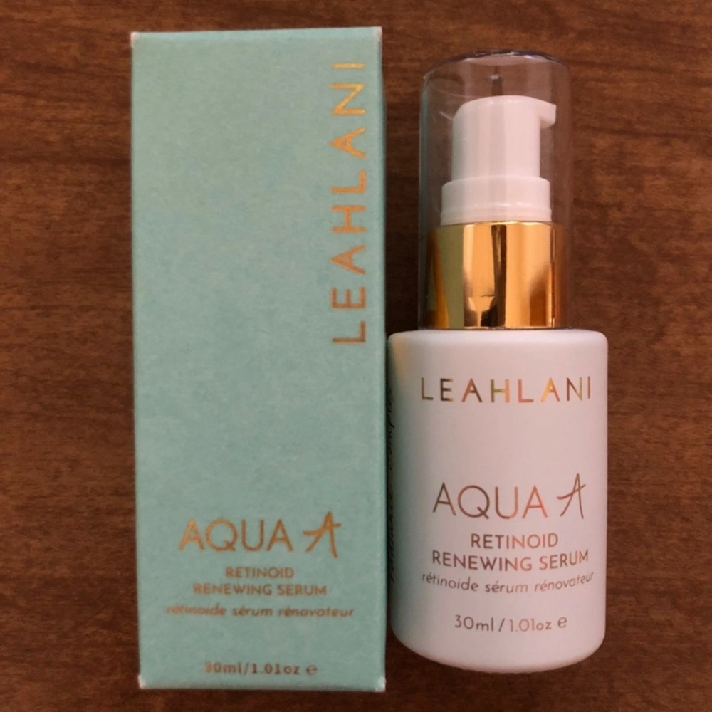 Leahlani Skincare Aqua A Retinoid Renewing Serum 1 oz 30ml Full Size ~ NIB! 🧡